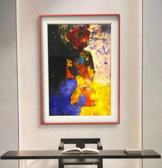 Inner spectrum - Slagjana Mirkovic - Acryl auf Leinwand mit natürlichen Pigmenten - 70 x 100 cm 2