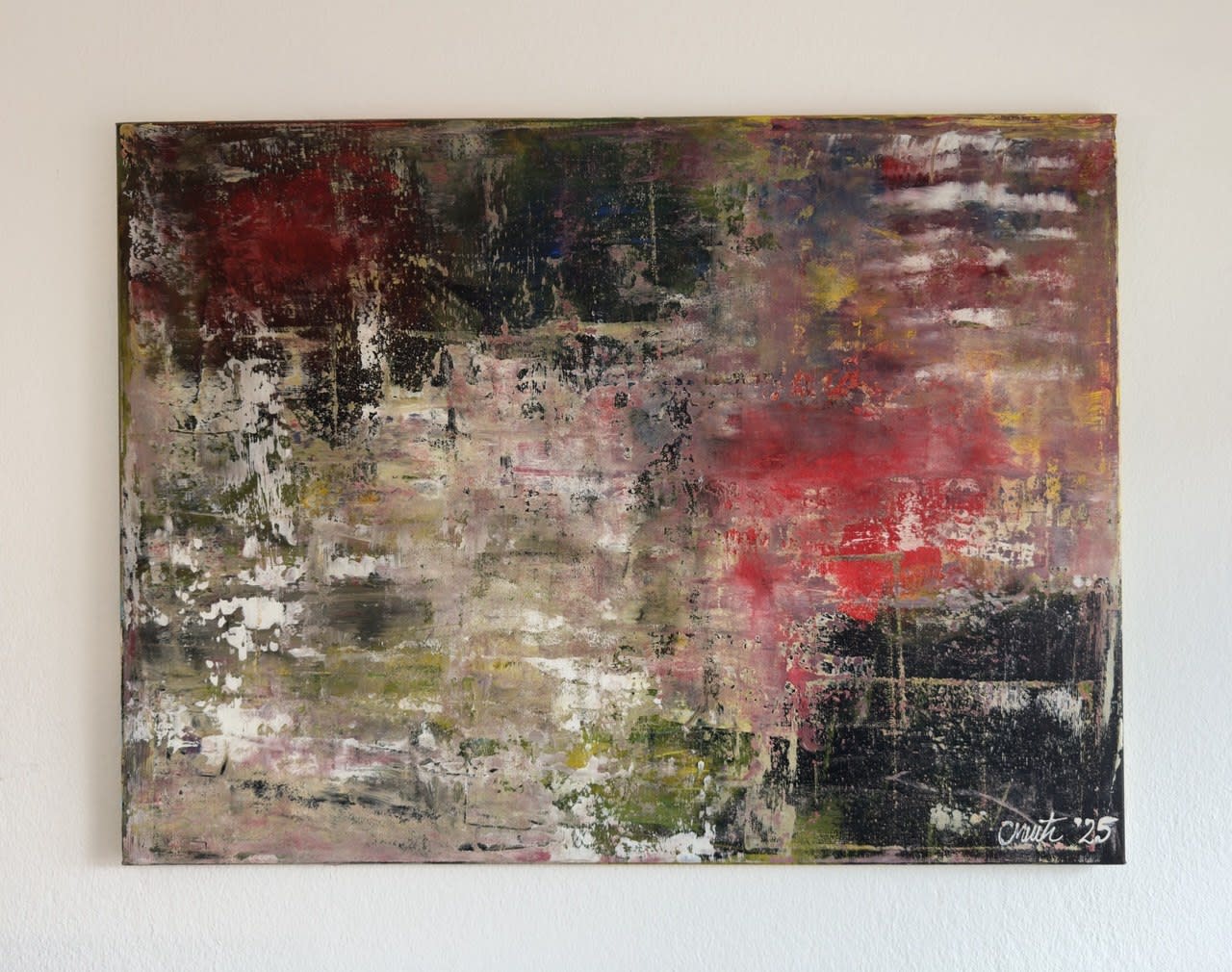 Colour power - Slagjana Mirkovic - Acryl auf Leinwand mit natürlichen Pigmenten - 80 x 60 cm 3