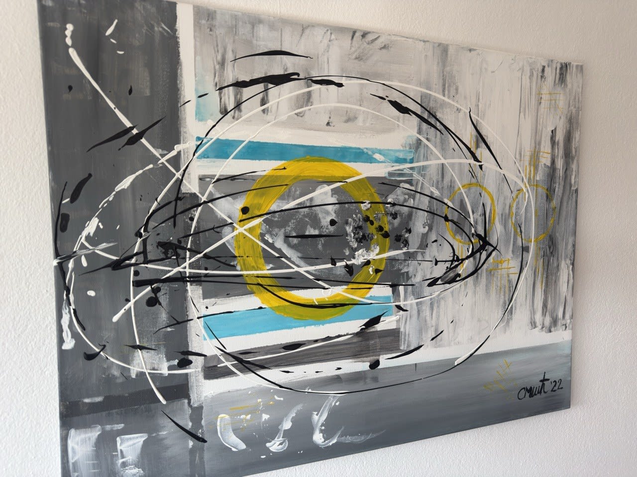 Going crazy - Slagjana Mirkovic - Acryl auf Leinwand mit natürlichen Pigmenten - 80 x 60 cm 3
