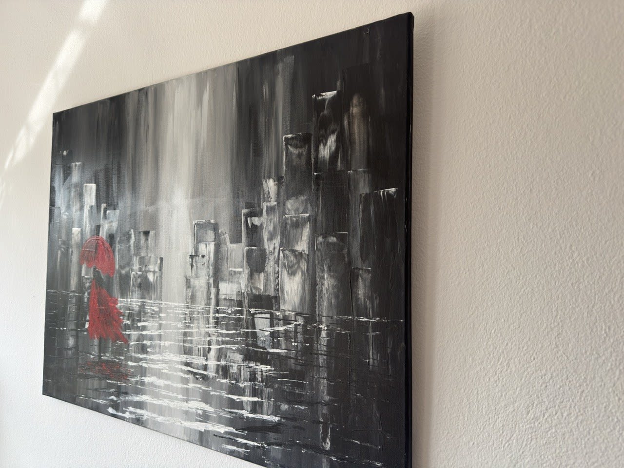 Lonely heart - Slagjana Mirkovic - Acryl auf Leinwand mit natürlichen Pigmenten - 80 x 60 cm 4