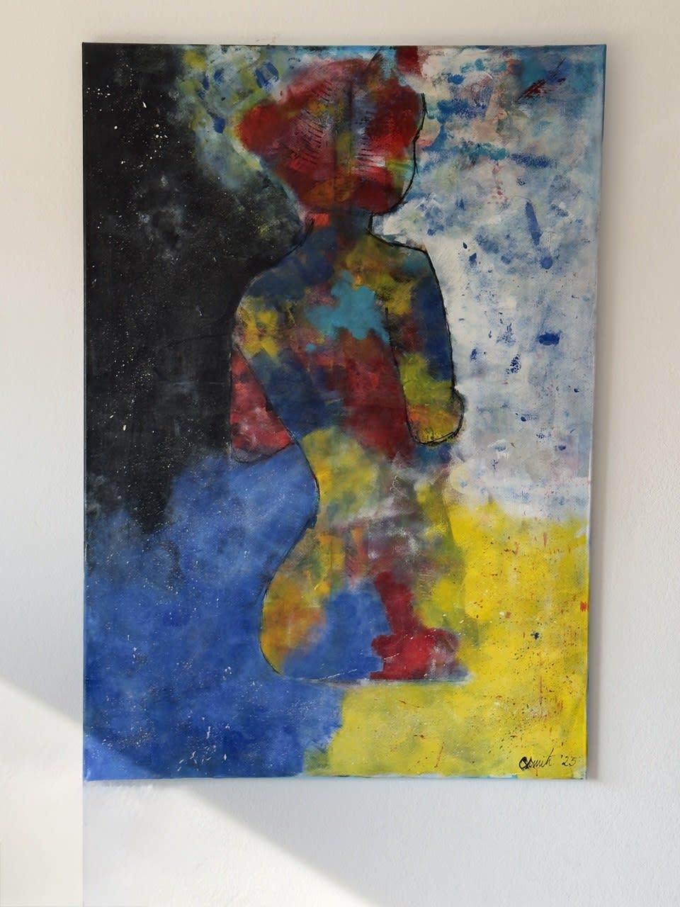 Inner spectrum - Slagjana Mirkovic - Acryl auf Leinwand mit natürlichen Pigmenten - 70 x 100 cm 5