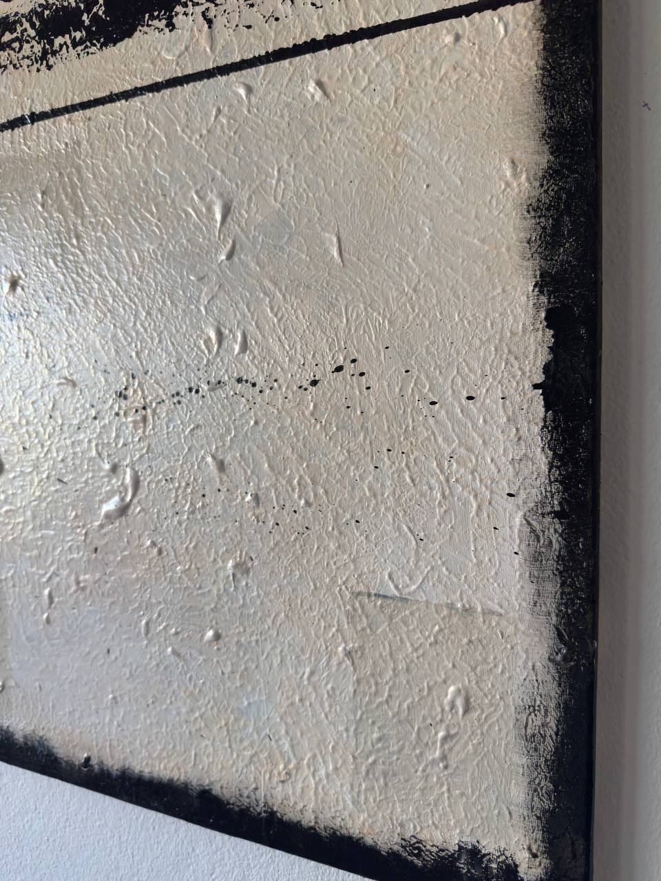 The line I drew - Slagjana Mirkovic - Acryl auf Leinwand mit natürlichen Pigmenten - 120 x 90 cm 4
