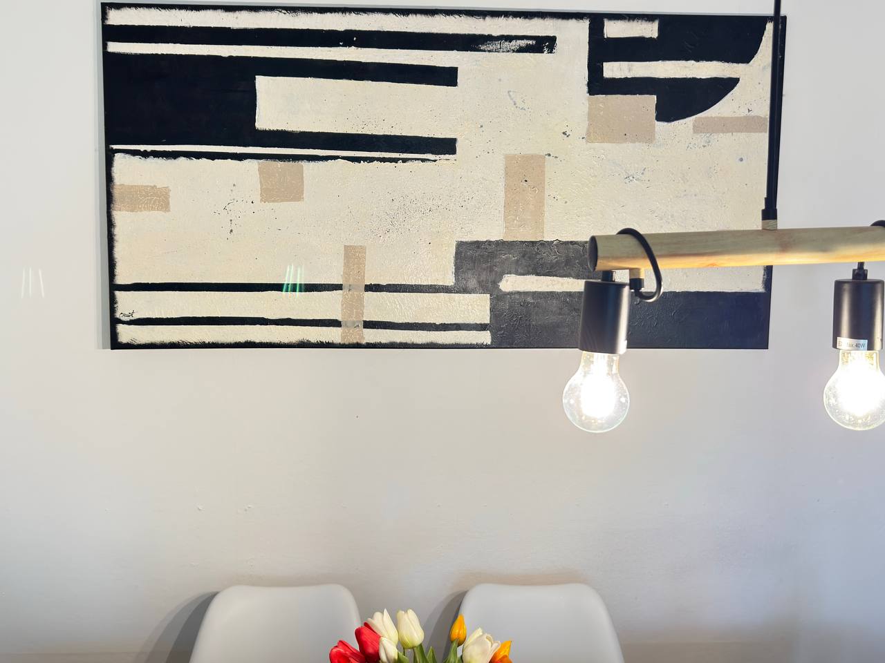 Within silence - Slagjana Mirkovic - Acryl auf Leinwand mit natürlichen Pigmenten - 70 x 140 cm 2