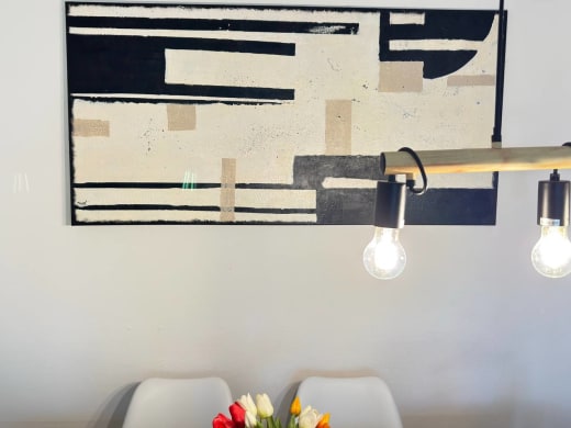 Within silence - Slagjana Mirkovic - Acryl auf Leinwand mit natürlichen Pigmenten - 70 x 140 cm 2