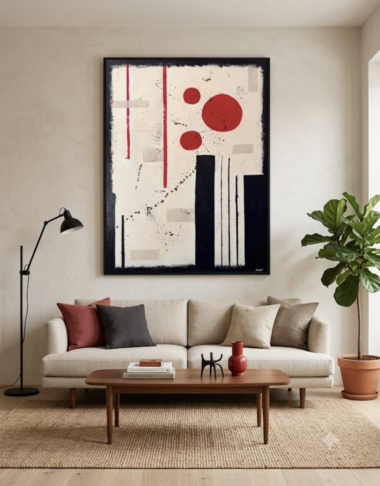 Pulse within - Slagjana Mirkovic - Acryl auf Leinwand mit natürlichen Pigmenten - 90 x 120 cm 2